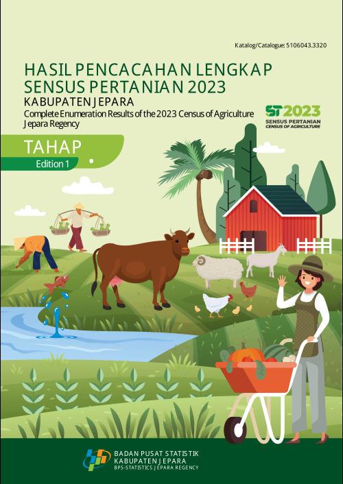 Complete Enumeration Results of the 2023 Census of Agriculture - Edition 1 Jepara Regency